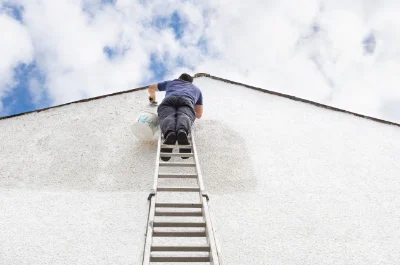 Peinture extérieure à Croix-Moligneaux — façades et ravalement